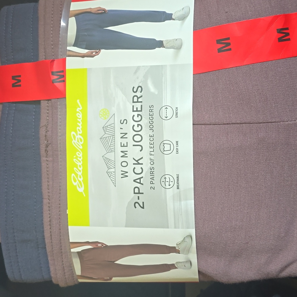 eddie bauer womens 2-pack jogger pants